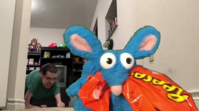 Crisp Rat Steals Ricky Berwick's Reese's Snack Size Bag
