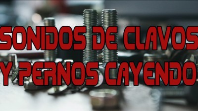 Clavitos y pernos cayendo