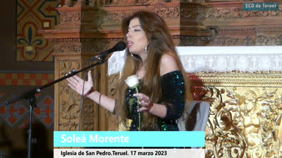 Estupenda actuación de Soleá Morente en Teruel