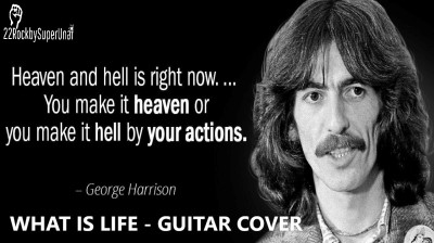 GEORGE HARRISON - WHAT IS LIFE - GUITAR COVER