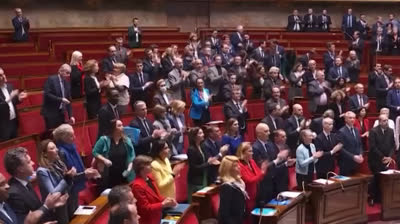 El Gobierno francés salva dos mociones de censura