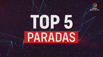 Las mejores paradas en la jornada 26 de La Liga Santander | TOP 5