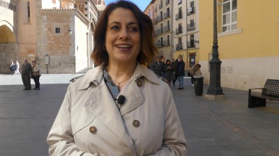 LA ALCALDESA DE TERUEL,EMMA BUJ, ANUNCIA LA CONSTRUCCIÓN DE UN NUEVO AUDITORIO EN LA CIUDAD EN EL SOLAR DE COFIERO