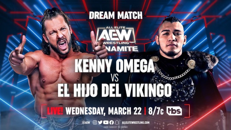 Kenny Omega vs Vikingo AEW Dynamite TokyVideo