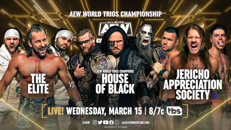 House of Black vs The Elite vs JAS (Trios Championship Match) - AEW ...