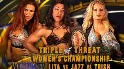 Lita vs Jazz vs Trish Stratus - WrestleMania X8 (Full Match)