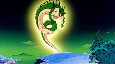 Bola de drac Z Cap 075 // Tu que has aconseguit les set boles, digues la paraula màgica!