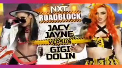 JACY JAYNE VS GIGI DOLIN - NXT ROADBLOCK 7 MARZO DE 2023