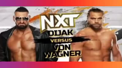 DIJAK VS VON WAGNER - NXT 31 DE ENERO 2023