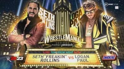Seth "Freakin" Rollins vs Logan Paul (Full Match)