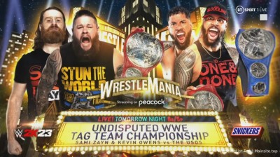 The Usos vs Sami Zayn & Kevin Owens (Full Match)