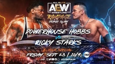 Ricky Starks VS Powerhouse Hobbs - Unsanctioned Lights Out Match (Full Match)
